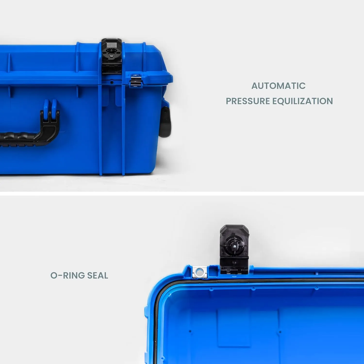 Seahorse 920 Protective Travel Suitcase - TSA Approved/Mil Spec / IP67 Waterproof/USA Made