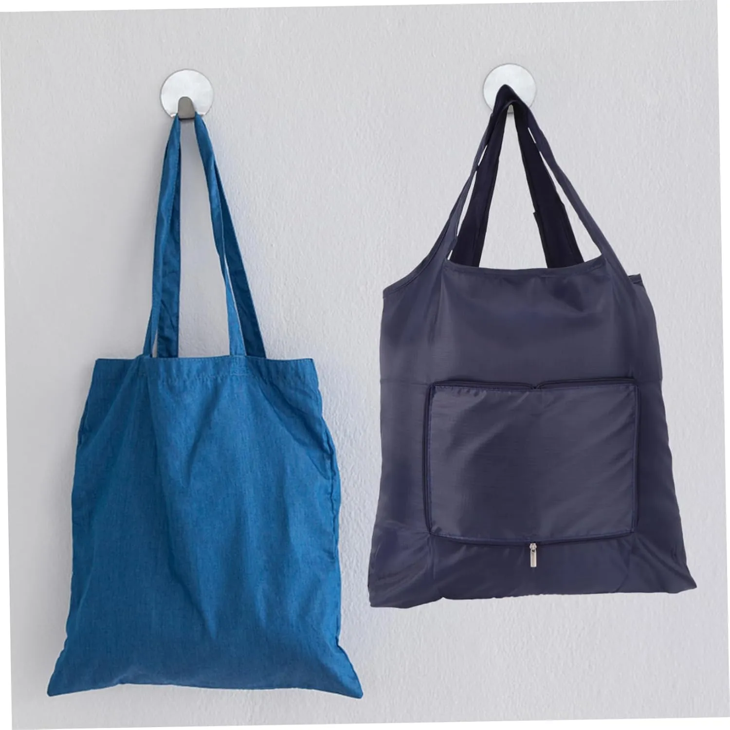 Shopping Bag Supermarket Storage Bags Plain Portable with Reusable Shopping Tote Bag Tote Pouch Cotton
