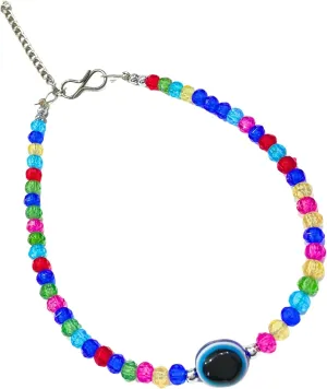 Small Bead Waterproof Anklets for Women Beach Foot Ankle Bracelet Cute Colorful Friendship Beaded Anklets 9 inches