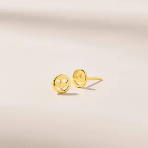 Smiley Face Stud Earrings