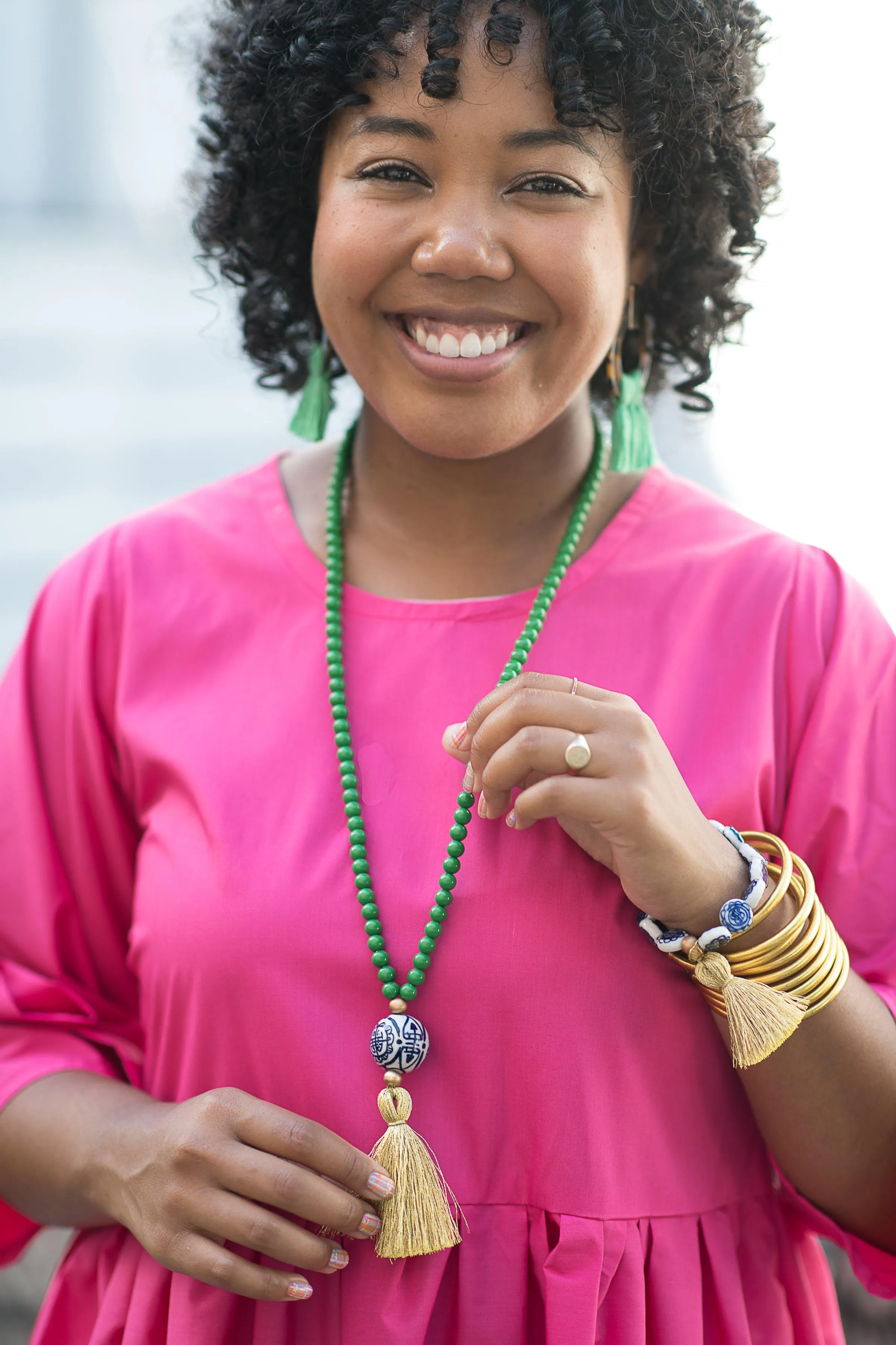 The Spruce Tassel Necklace