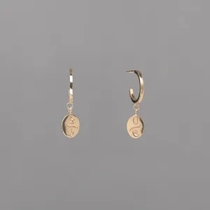 TINY ELEMENTAL CHARM HOOP
