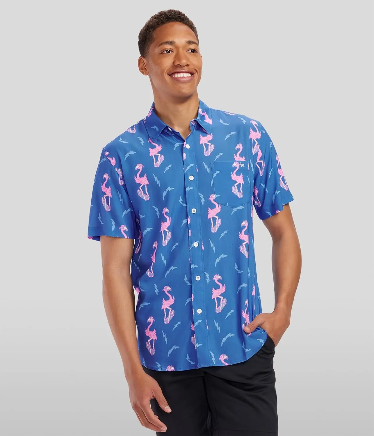 Tipsy Elves Hawaiian Shirts for Men - Mens Casual Beach Summer Shirts - Stretch Fabric with Modern Fit