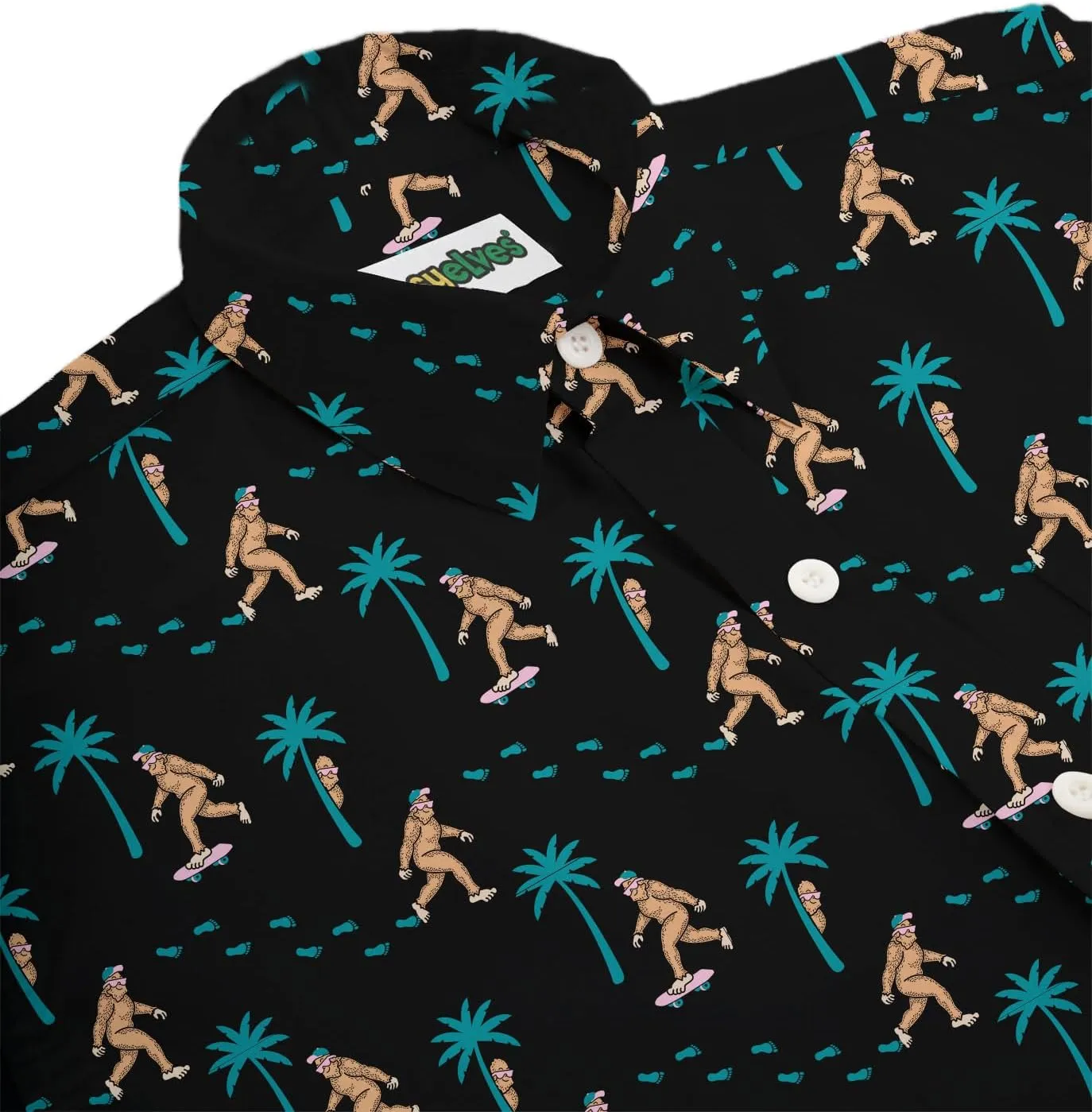 Tipsy Elves Hawaiian Shirts for Men - Mens Casual Beach Summer Shirts - Stretch Fabric with Modern Fit