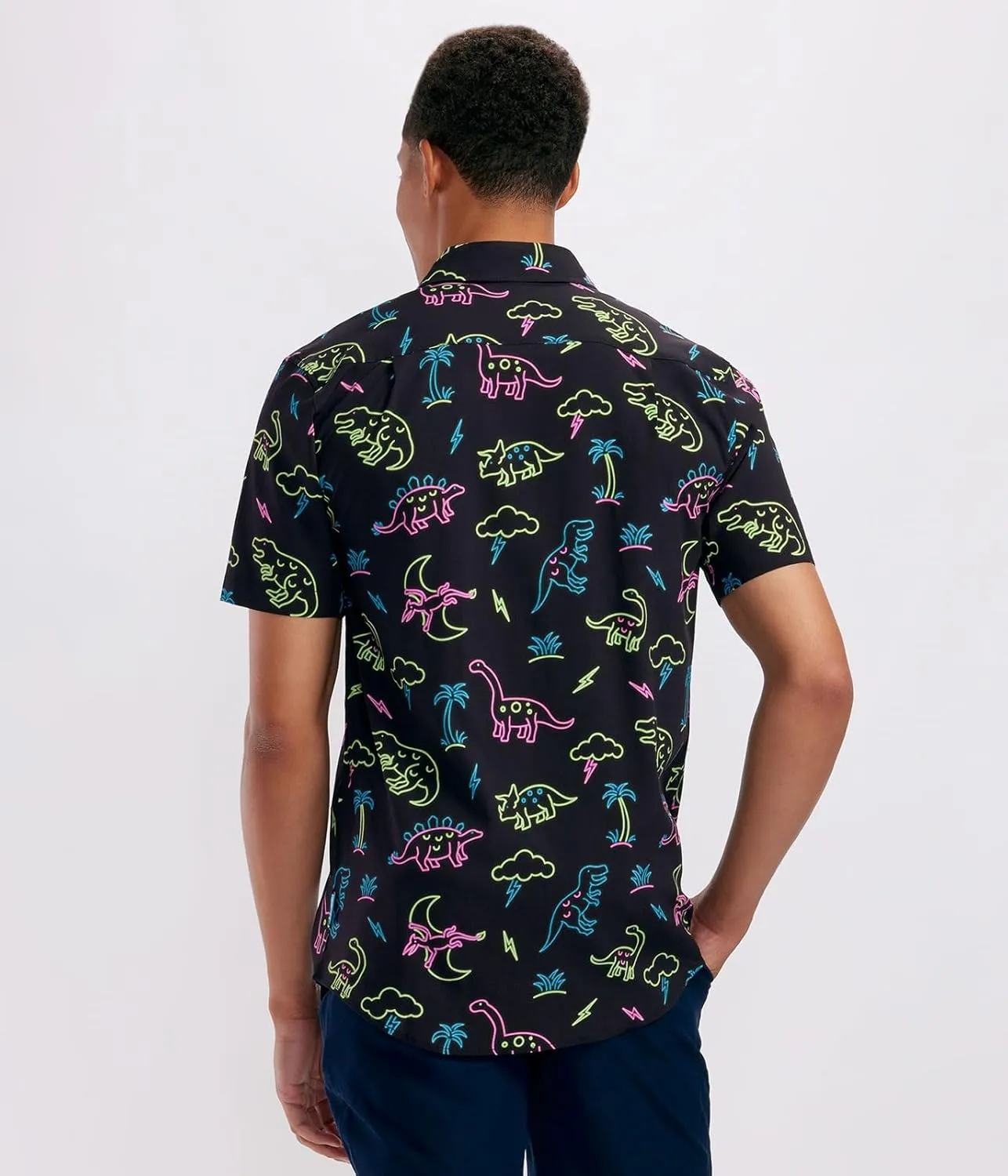 Tipsy Elves Hawaiian Shirts for Men - Mens Casual Beach Summer Shirts - Stretch Fabric with Modern Fit
