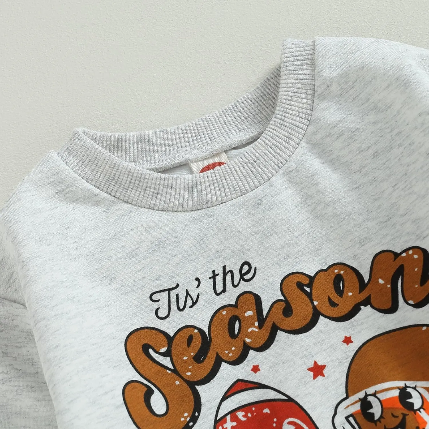 Toddler Baby Boy Football Outfit On Sundays We Watch Football with Daddy Sweatshirt Top Pants Set Fall Clothes