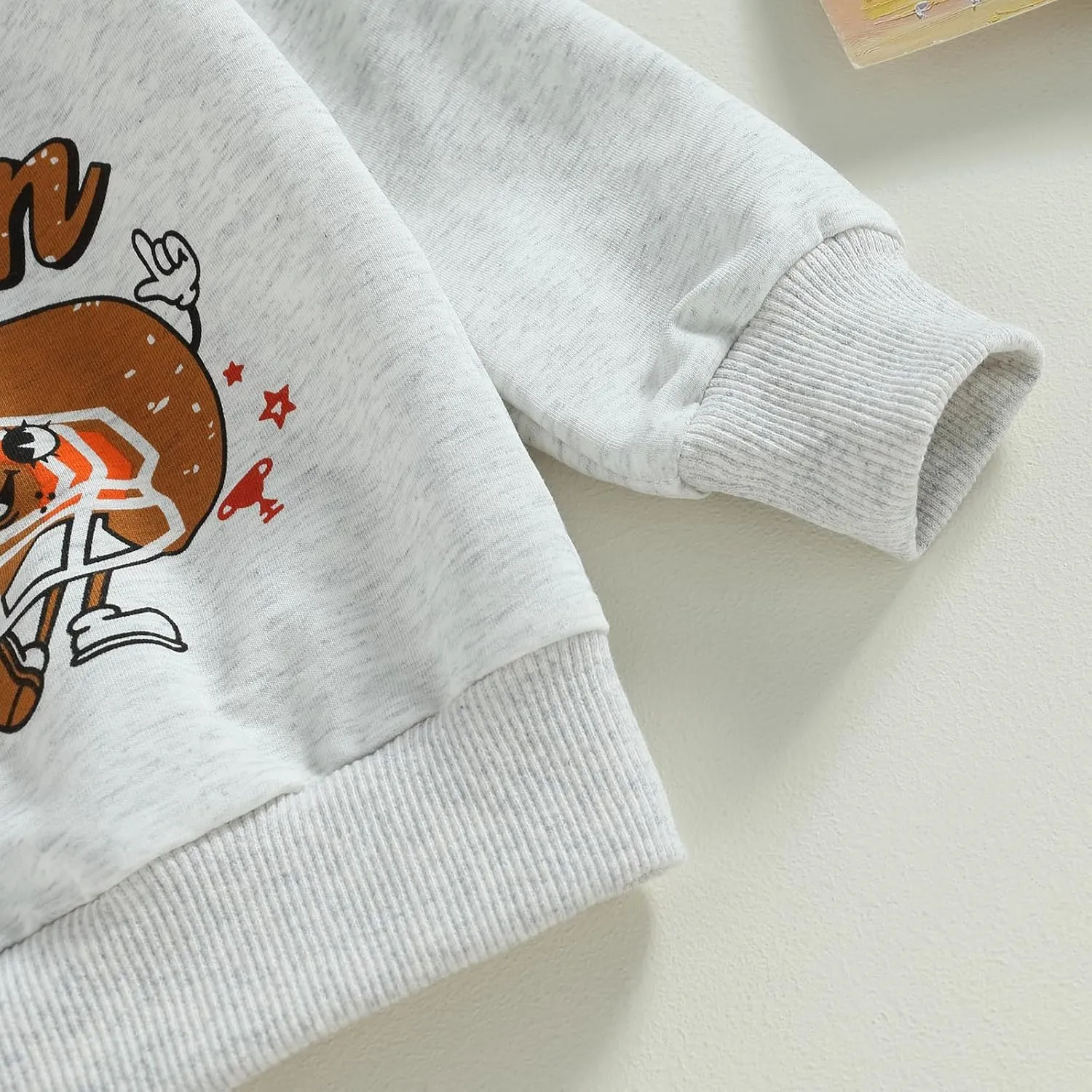 Toddler Baby Boy Football Outfit On Sundays We Watch Football with Daddy Sweatshirt Top Pants Set Fall Clothes
