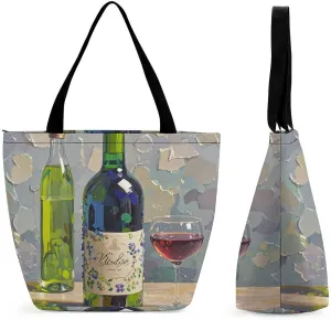 Tote Bag for Women Grocery Bag White Doves Fly Foldable Shopping Bags Reusable Large Tote Bag
