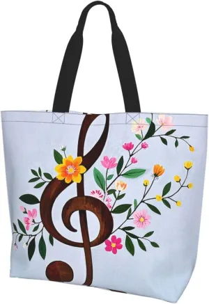 Tote Bag for Women Northern Lights Grocery Bag Foldable Shopping Bags Reusable Large Tote Bag