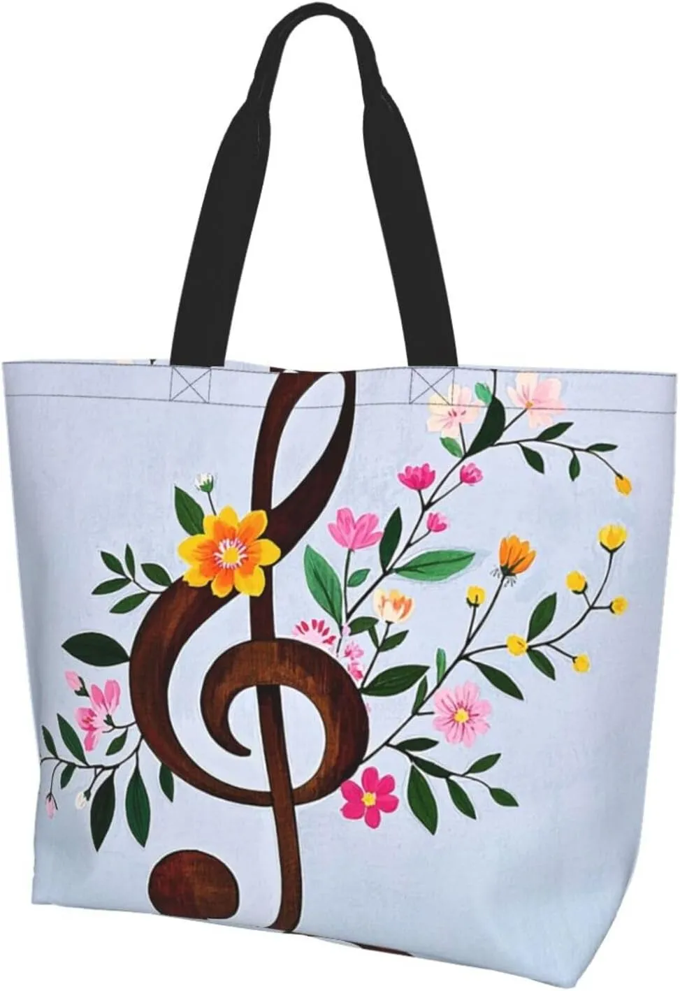 Tote Bag for Women Northern Lights Grocery Bag Foldable Shopping Bags Reusable Large Tote Bag