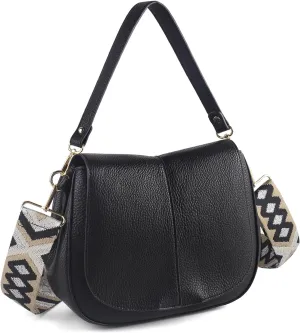 Vegan Leather Hobo Purses, Crossbody Bags for Women, Shoulder Handbags with Wide Strap