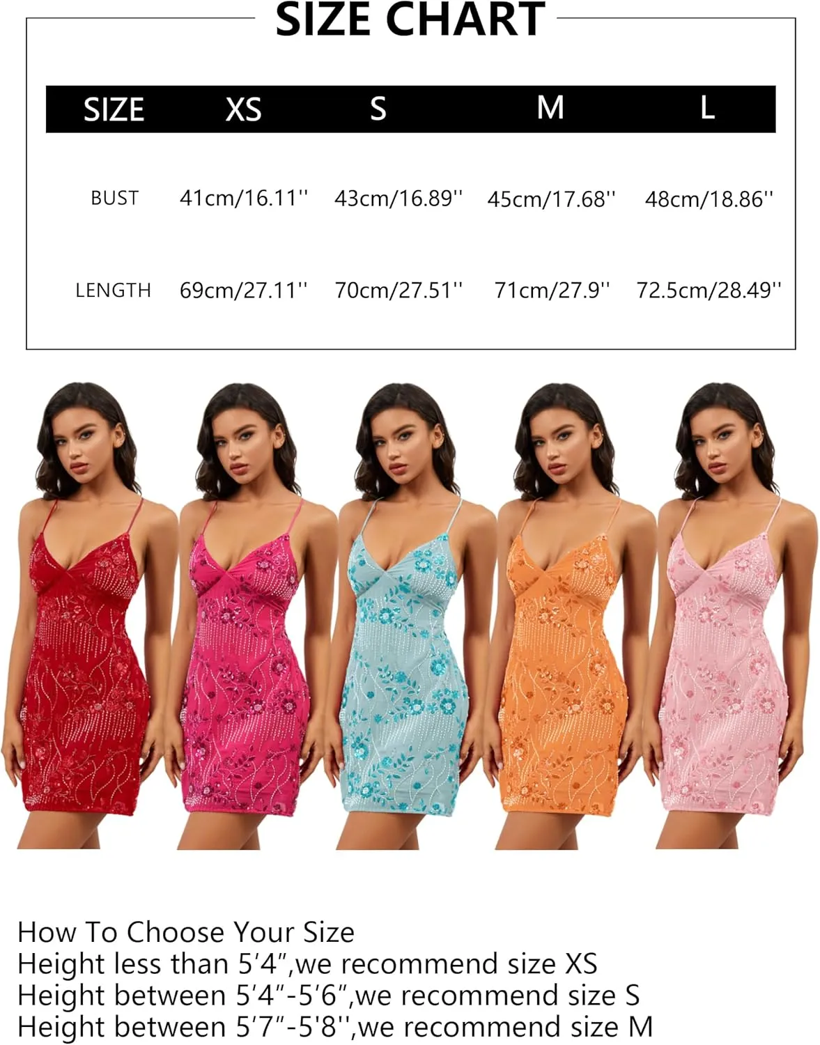 Women Sequin Sparkly Rhinestone Mini Dress Sleeveless Backless Deep V Neck Glitter Short Cami Dress Party Clubwear