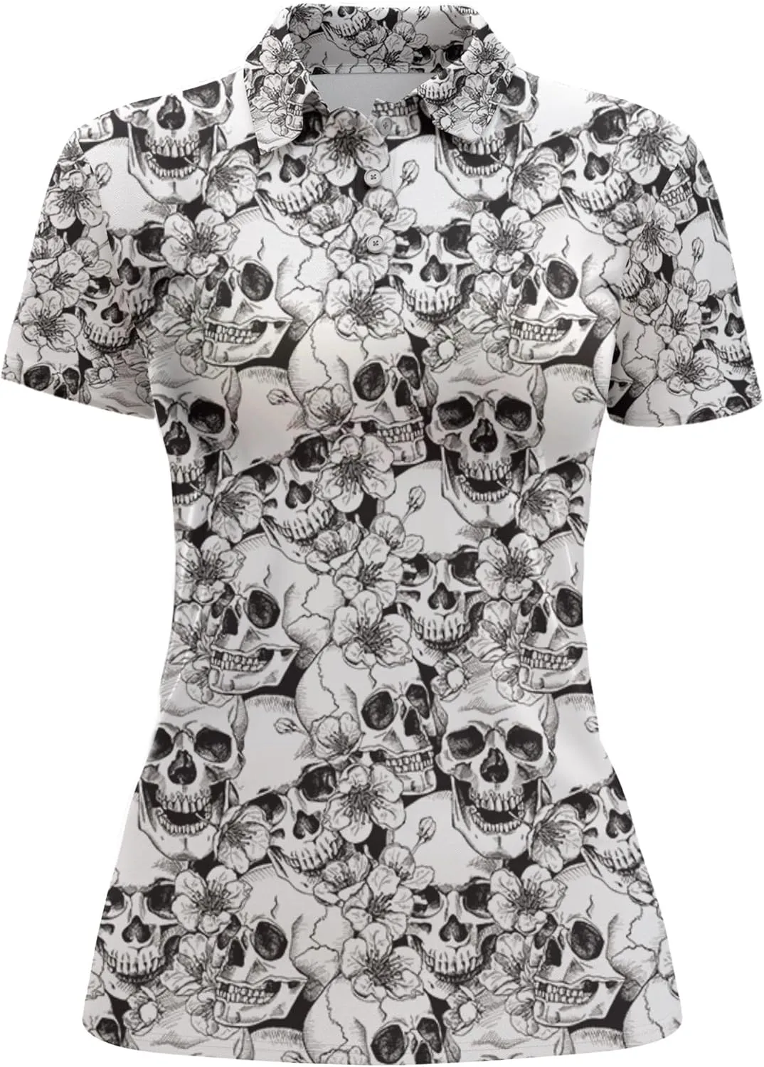 Womens Golf Shirt Funny Polo Shirts for Women Golf Outfit Crazy Gifts
