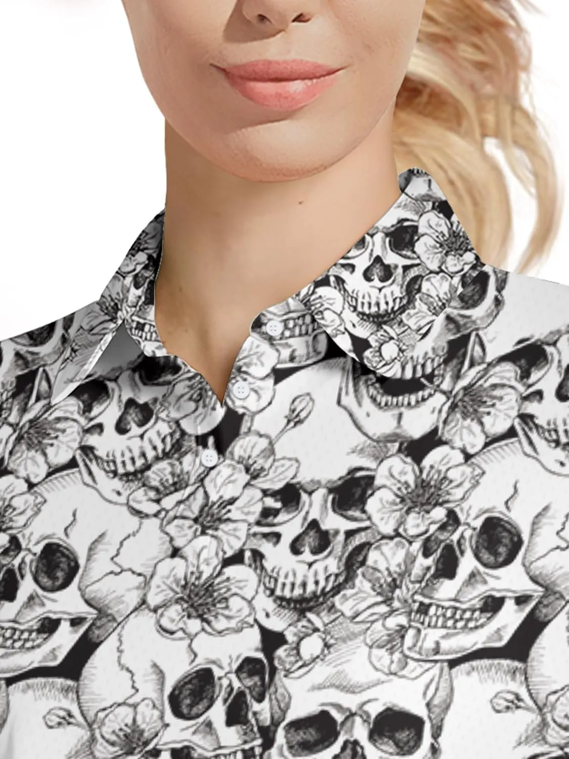Womens Golf Shirt Funny Polo Shirts for Women Golf Outfit Crazy Gifts